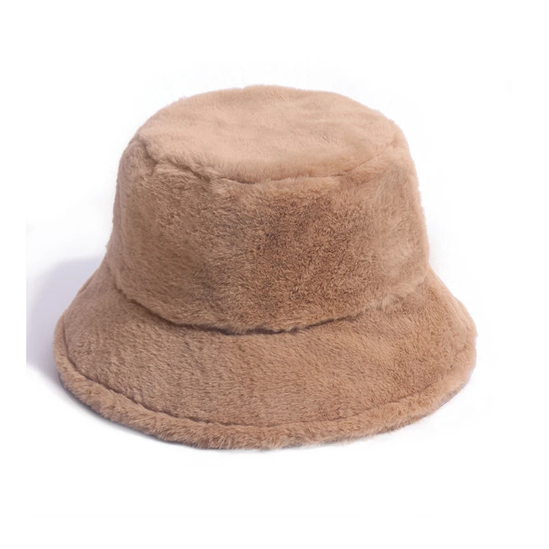 Панама женская зимняя из искусственного меха с леопардовым принтом | Аксессуары