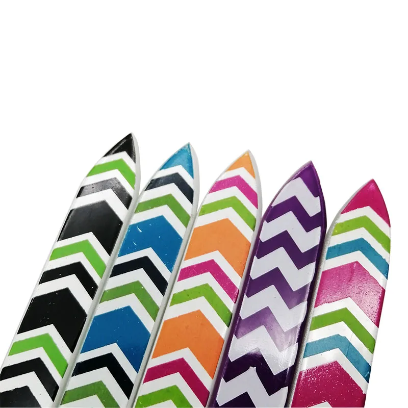 10 шт. стеклянные пилочки для ногтей с одной стороны долговечные и прочные