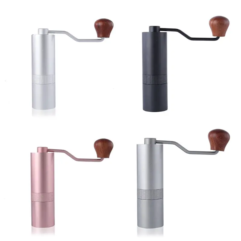 

Manual Coffee Grinder Burr Grinder For Coffee Bean Portable Manual Bean Burr Grinder Stainless Steel Mill Machine Dropshipping