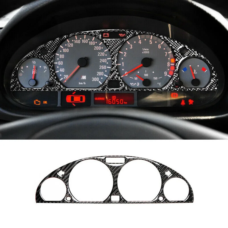 Водостойкая Накладка для приборной панели BMW E46 M3 1998 2005 запасная крышка украшения
