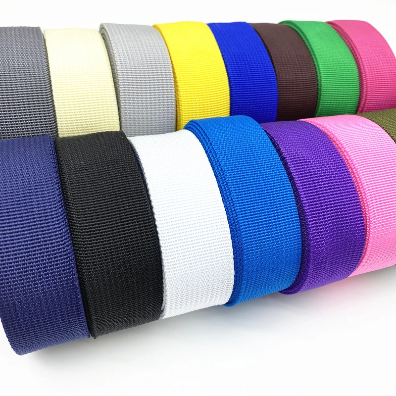 

5 yards 30mm Canvas Ribbon Belt Bag Webbing Nylon Webbing Pet Webbing Knapsack Strapping Sewing Bag Belt Accessories