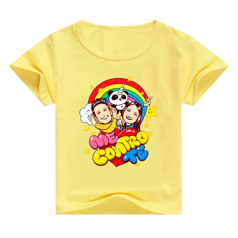

Summer Cartoon Me Contro Te Print Baby Boys Short Sleeve T Shirt Kids Boy Girls T-Shirts Cotton Children Clothes Tops Tees 2-12Y