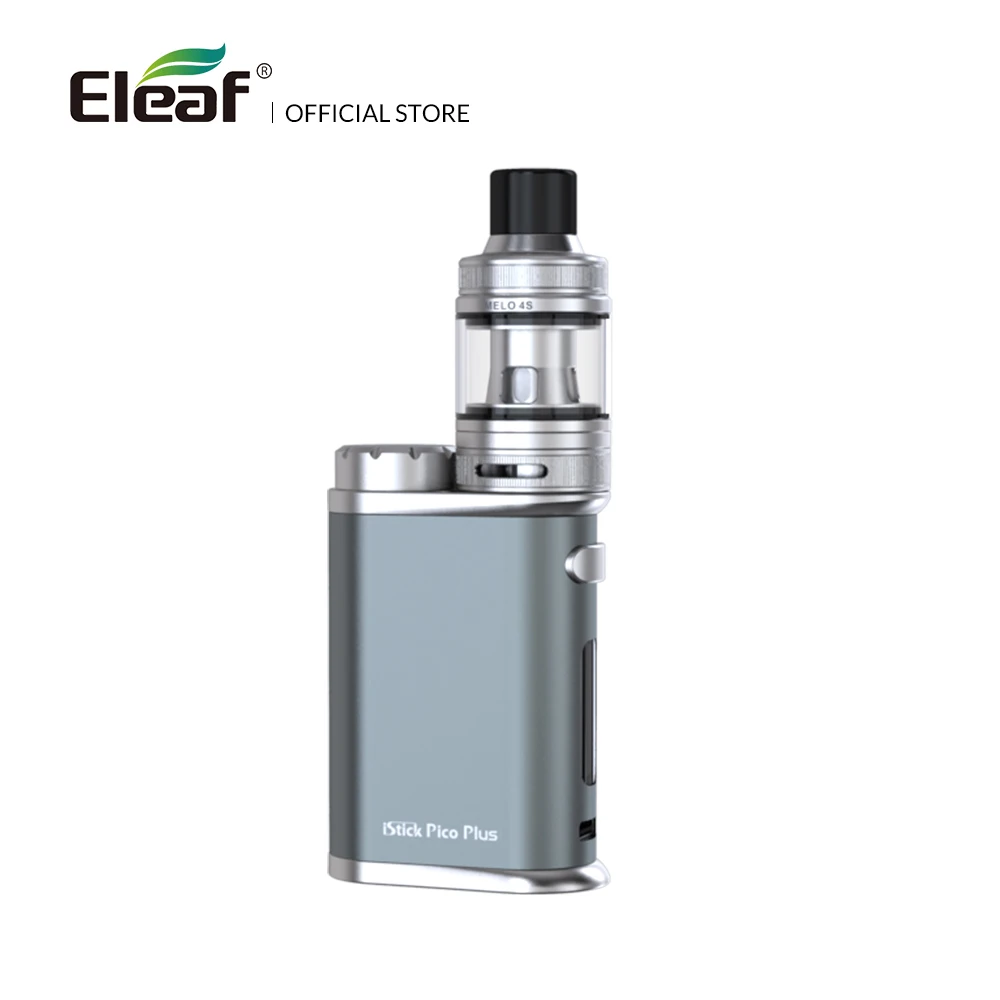 Оригинальный набор Eleaf iStick Pico Plus 75 Вт EC-A Головка Катушки с 4 мл Melo 4S для электронных