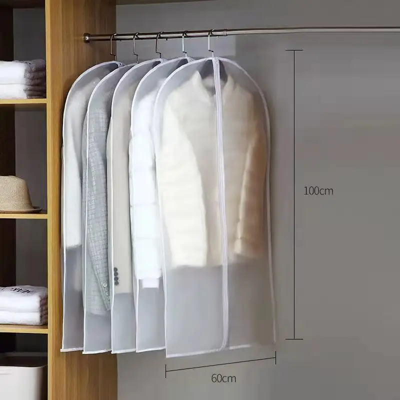 

Лидер продаж, подвесная одежда, костюм, пальто, пылезащитный чехол, сумка для домашнего хранения, чехол, органайзер, шкаф, подвесная одежда