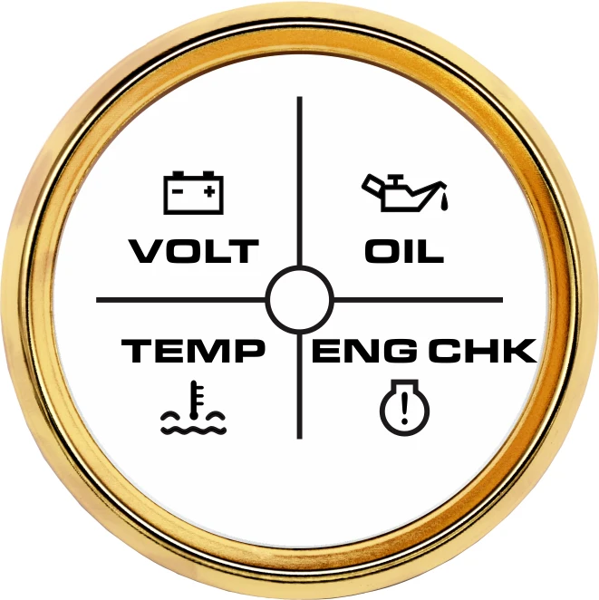 4 светодиодный ных индикатора сигнализации в 1 52 мм Индикатор
