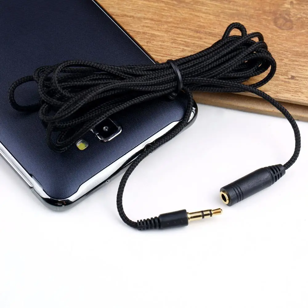 

3meter 10ft 3.5mm Earphone Extension CableUnisex For Headphone Stereo Audio Extension Cable Cord Adapter For Phone MP3