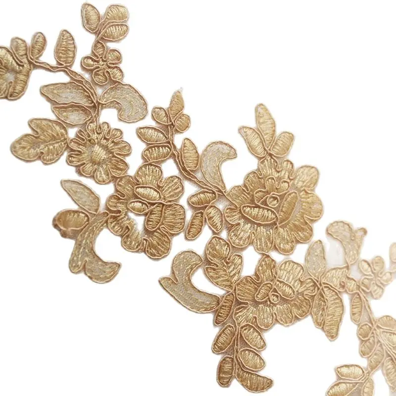 1 пара из материала на основе хлопка с вышивкой и кружевной аппликацией свадебное