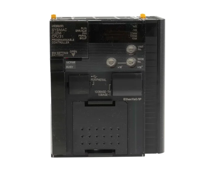 

CJ2M-CPU31 CJ2W9006C AC100-240V/DC24V PLC CPU CJ2M series used in CJ2M series Ethernet, 5000 step programming capacity