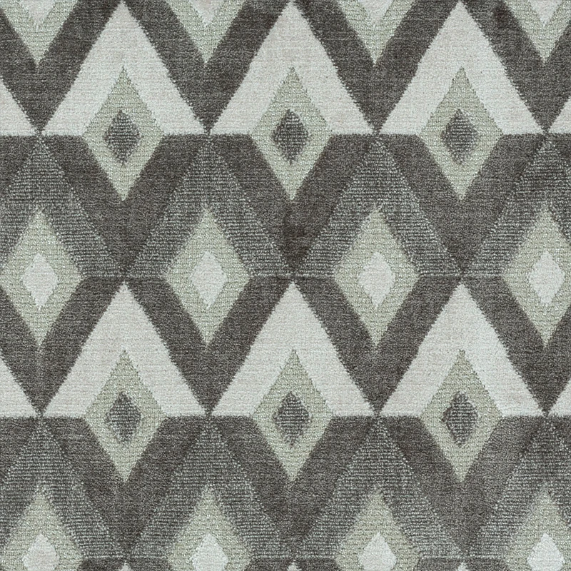 Бархатный текстурированный геометрический узор с бриллиантами и современным