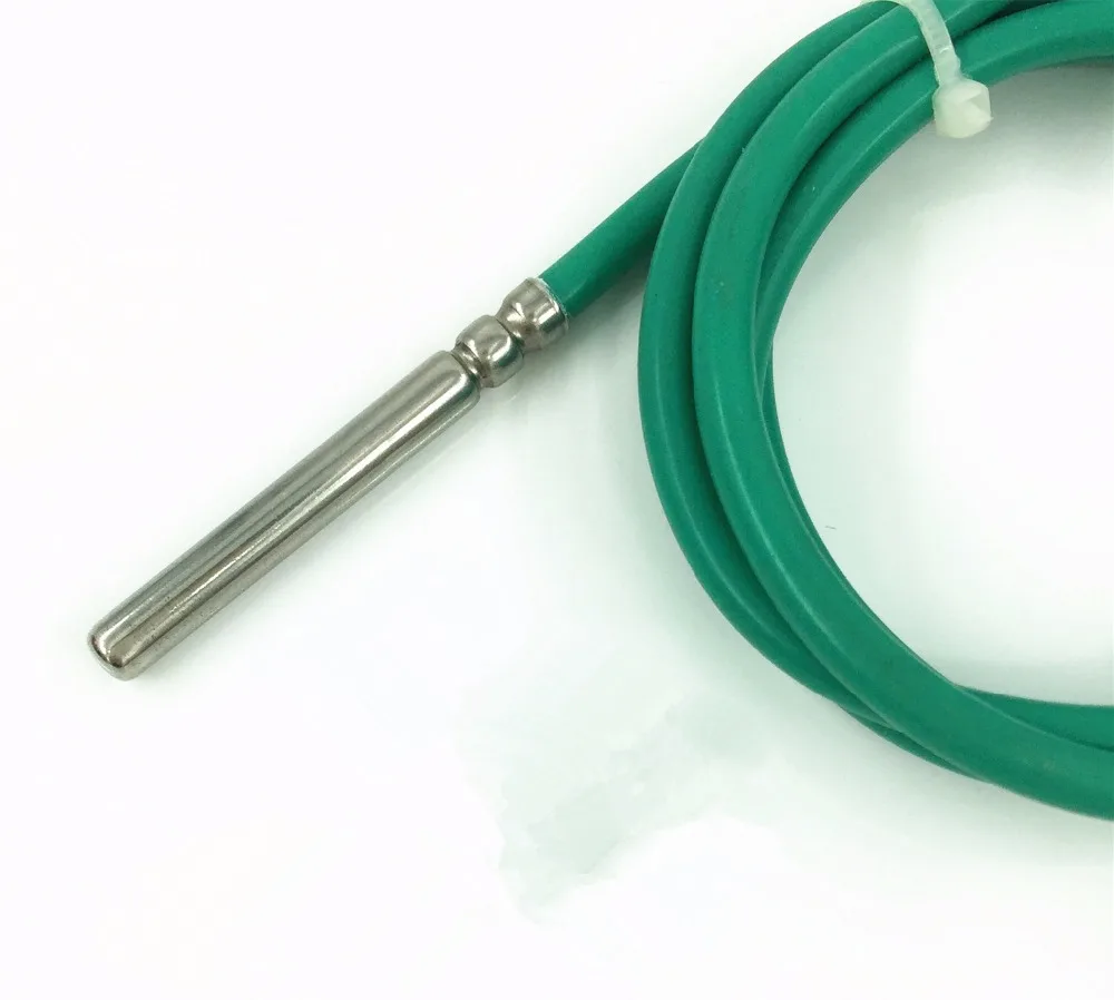 

6*50mm NTC Thermistor 5K 10K 50k 100k Waterproof Temperature Sensor B 3470 3950 Precision 1% Temperature Sensor Custom NTC Probe