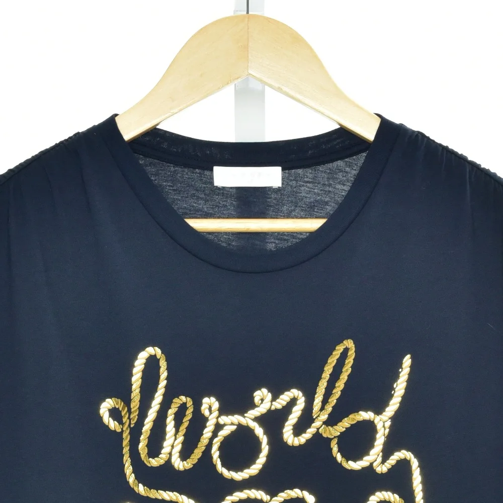 Женская футболка с принтом Повседневная короткими рукавами весна-лето 2019 |