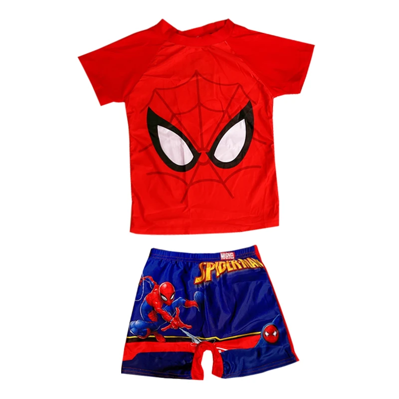 Лето 2020 новый купальник для мальчиков с мультипликационным персонажем Marvel