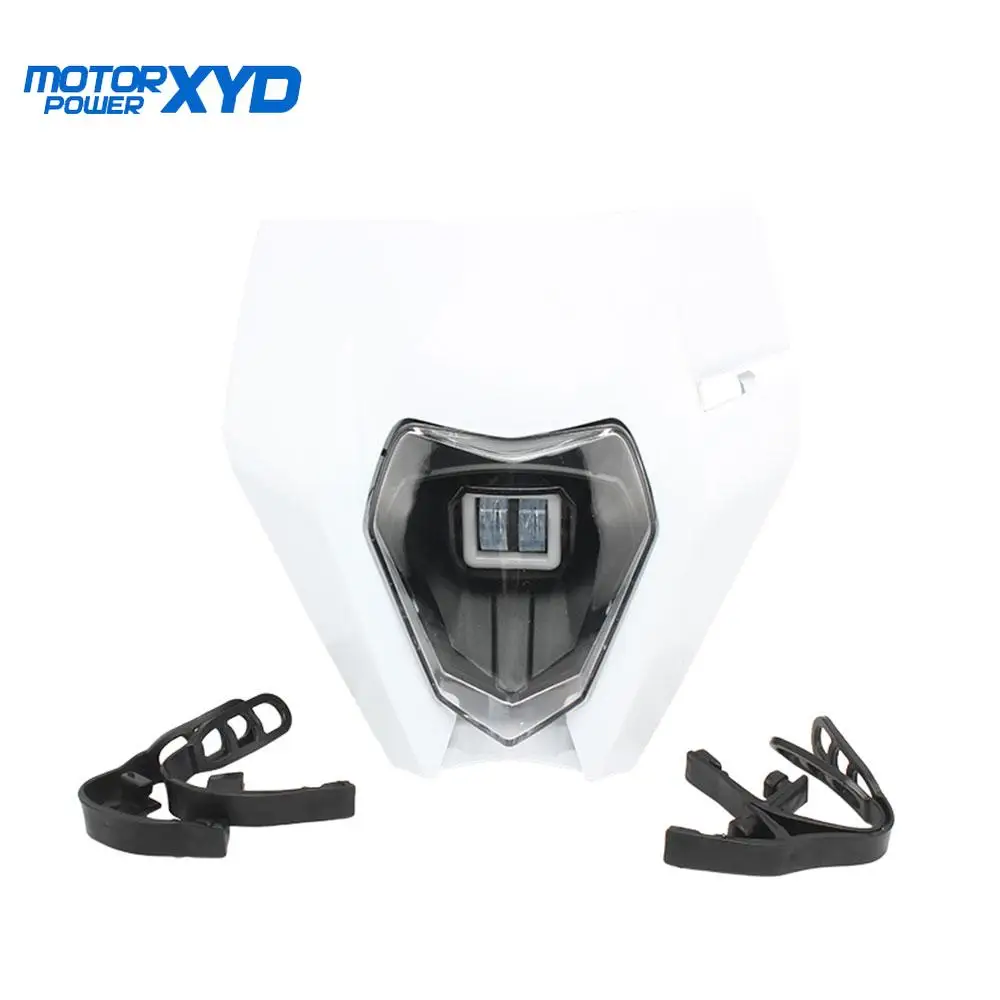 

Motorcycle Headlight Head Light Headlamp Supermoto Fairing For KTM EXC EXCF SX SXF XC XCF XCW XCFW 125-450 2014-2020