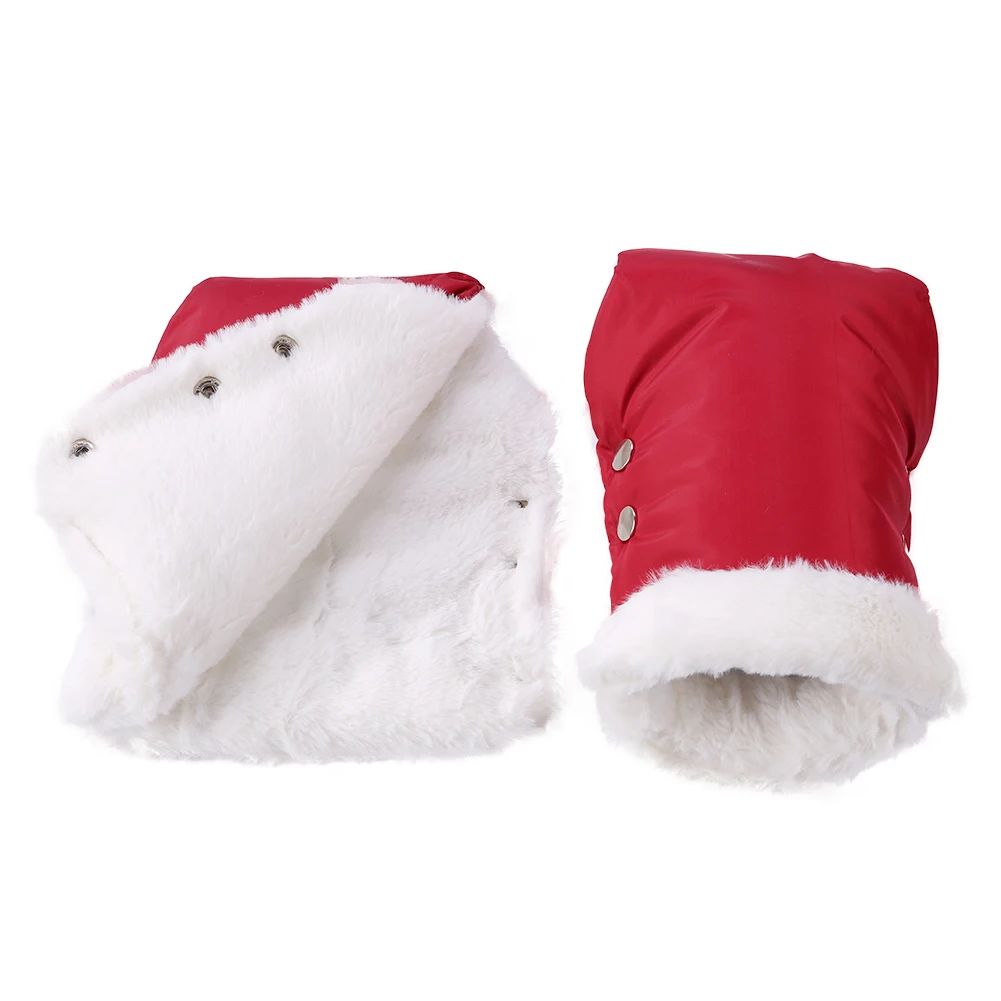 Новые детские коляски варежки на коляску теплые меховые флисовые высокого