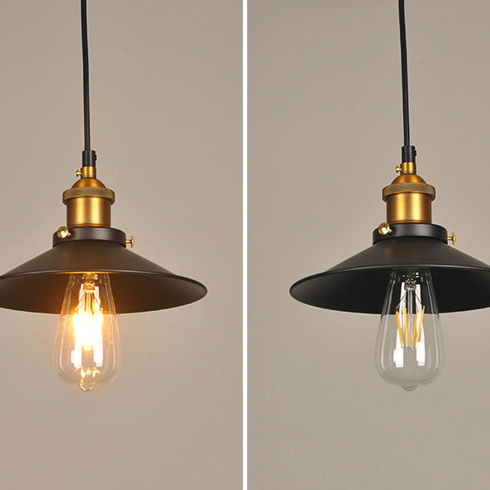 

Retro Industrial Style Metal Ceiling Lamp Iron Vintage Edison Pendant Lighting Living Room Bedroom Ceiling Lamp Fixtures