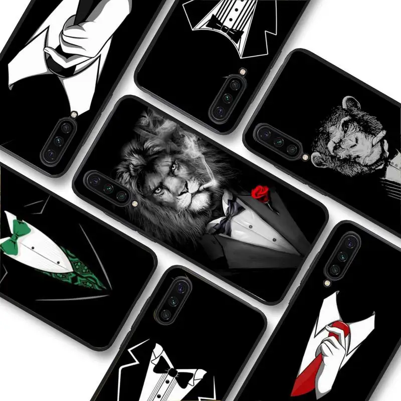 

Babaite Man Suit Shirt Tie Phone Case For Redmi 9 5 S2 K30pro Silicone Fundas for Redmi 8 7 7A note 5 5A Capa