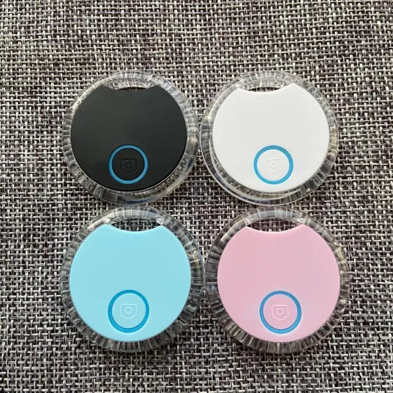 

Pet Smart Mini GPS Tracker Pet Locator Anti-lost Waterproof Bluetooth Tracker Round Kids Dog Cat Tracker Multiple Colors
