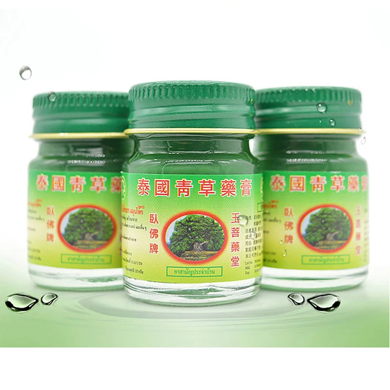 

3PCS 50g Tiger Balm massage cream Refresh Oneself Influenza Cold Headache Dizziness Summer Mosquito thai herbal balm