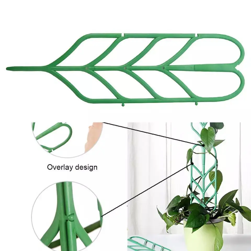 

3pcs Diy Plant Support Frame Artificial Climbing Trellis Flower Stand Garden Tool Garden Tree Climbing Support Flower Holder