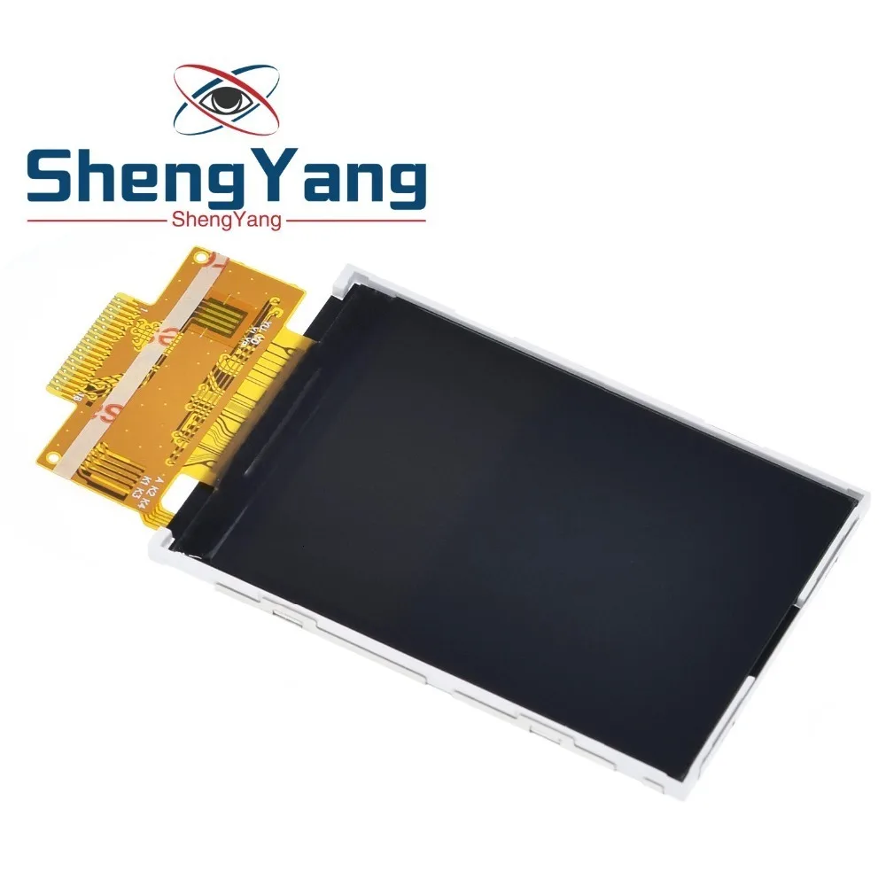 2," 2,4 дюйма 240x320 SPI TFT lcd модуль последовательного порта 5 В/3,3 В PCB адаптер Micro SD карта ILI9341 ЖК-дисплей белый светодиодный для Arduino