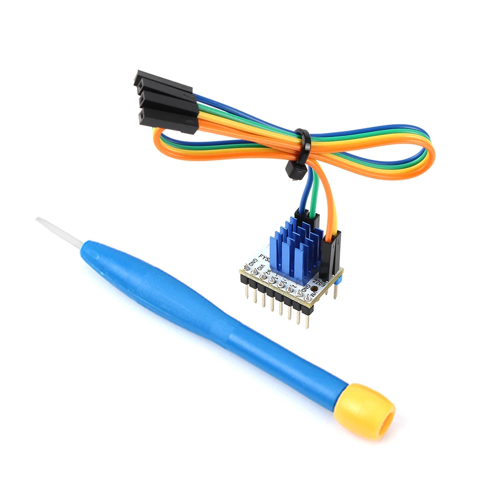 Последний TMC2209 v2.0 3d принтер части Драйвер шагового двигателя Stepsticks немой драйвер 256 микроступеней ток 2.8A пик VS TMC2208