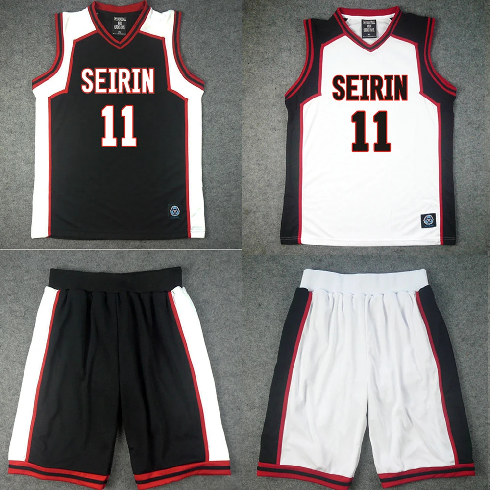 Горячая Распродажа Косплей Kuroko's Баскетбол Kuroko no basuke II Kagami Taiga SEIRIN черный костюм