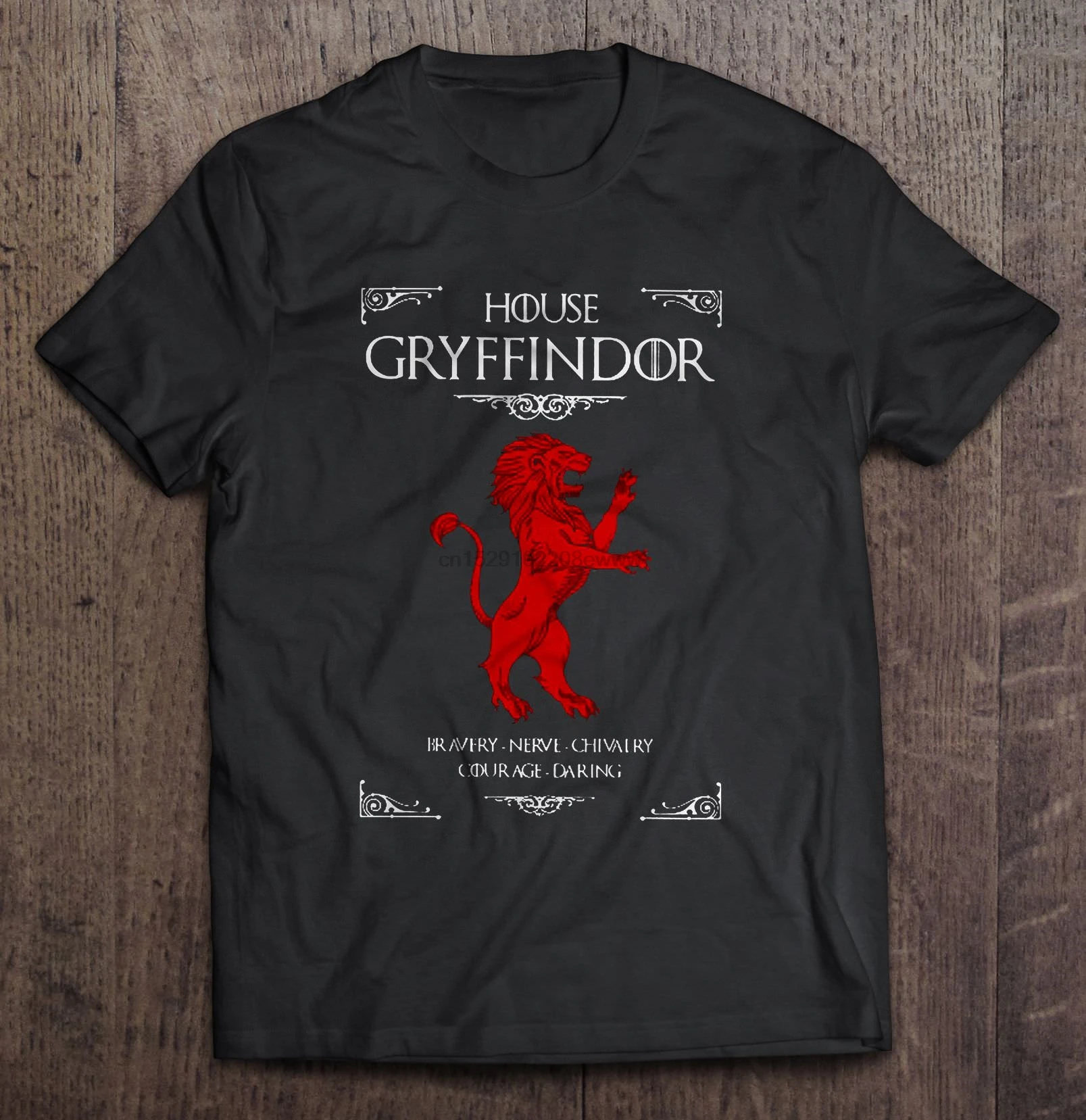 Мужская футболка House Gryffindor Bravery Nerve Chivalry brasy дерзкая женская футболка|Мужские
