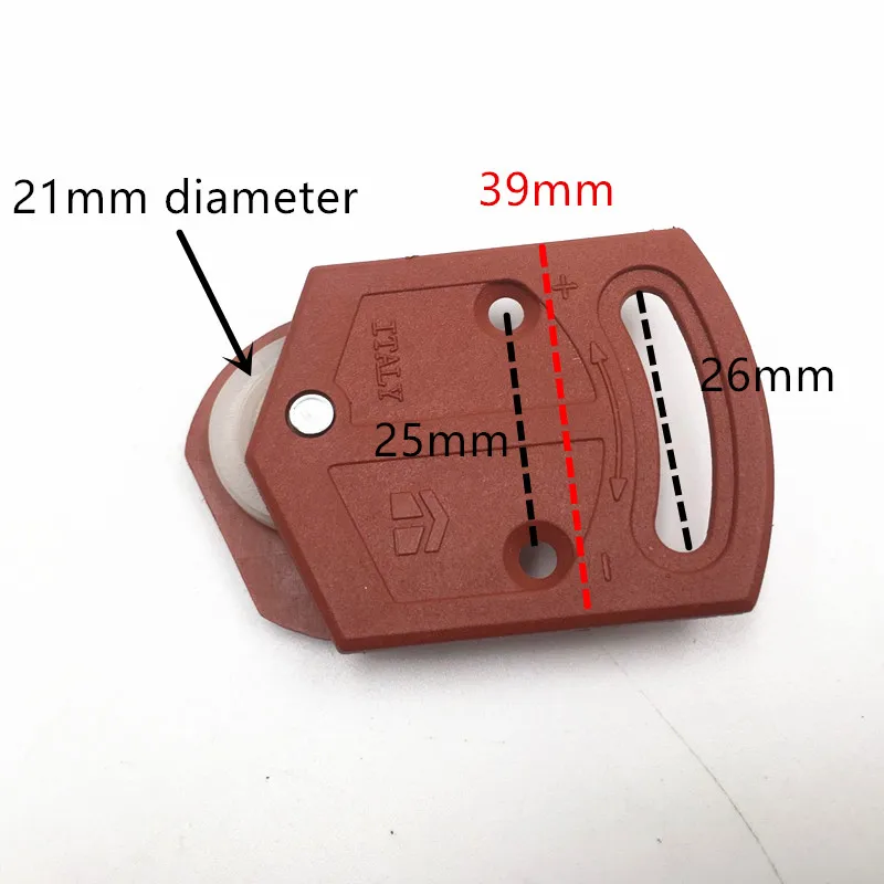 Ролик для раздвижных колесных дверей шкафа 3018 старомодный пластиковый верхний и