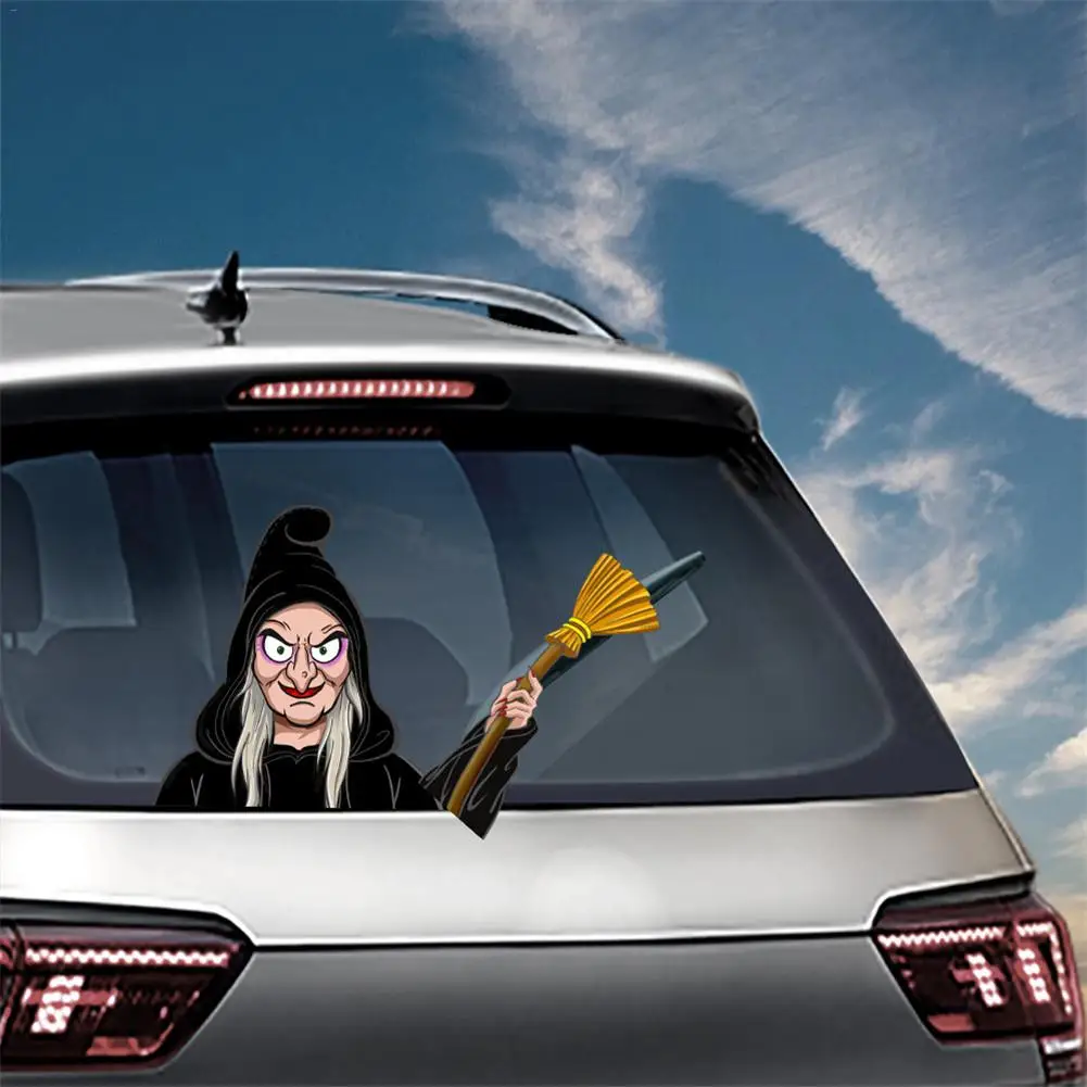 Автомобильная наклейка на заднее окно автомобиля с анимированным движущимся Мах