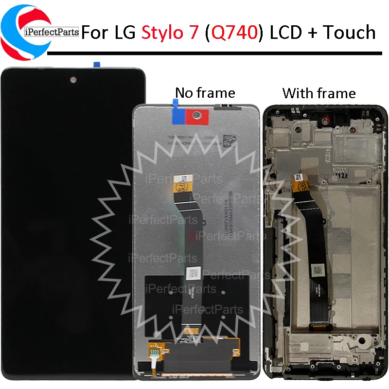 Сменный ЖК-дисплей 6 8 дюйма для LG Stylo 7 кодирующий преобразователь сенсорного