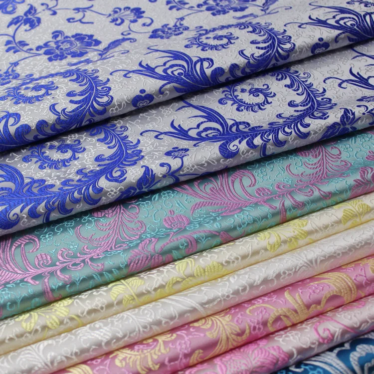 Стильное детское платье ханьфу халат крученая шелковая ткань жаккардовая парча