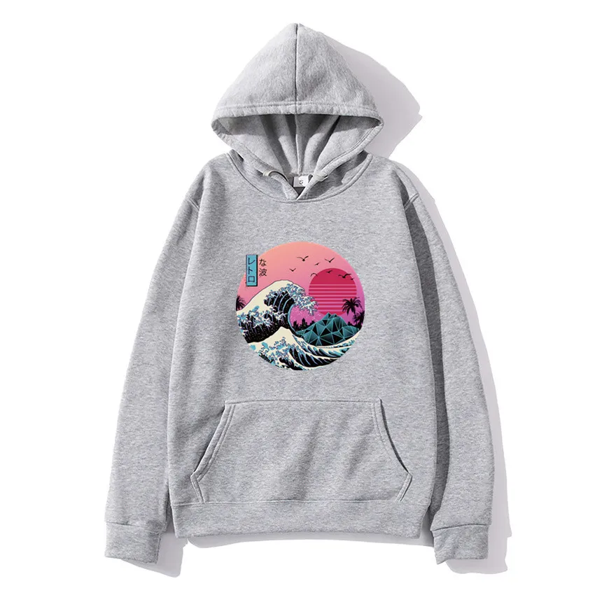 

Printed Fleece Pullover Hoodies Men/Women Autumn Winter Casual Streetwear Sweatshirts Hip Hop Harajuku Male Tops Tracksuits