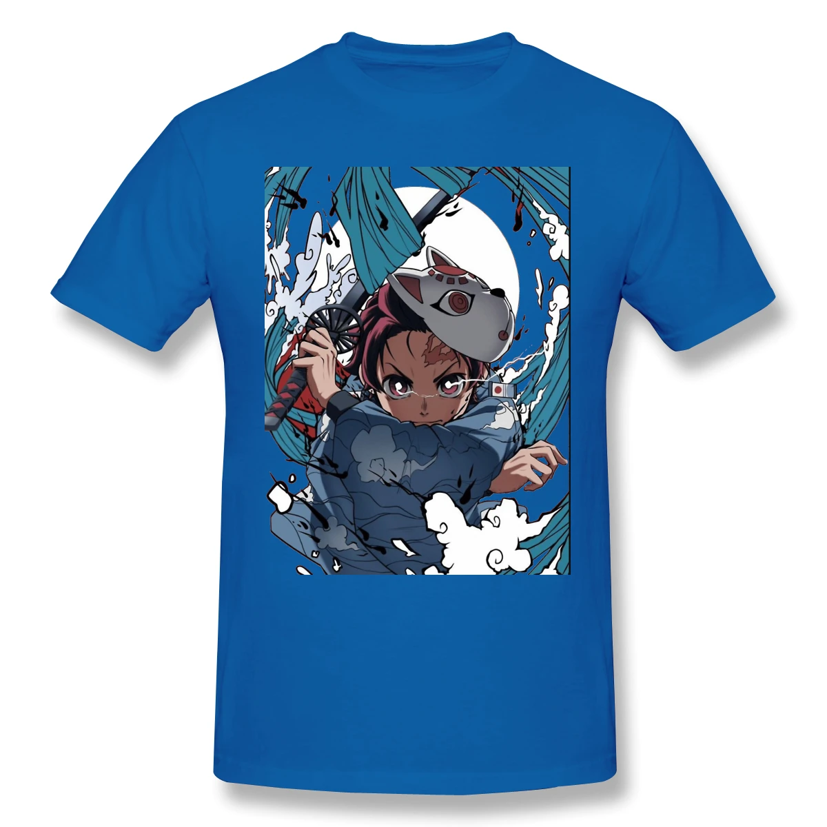 

New summer T Shirt Anime Demon Slayer T-Shirt Cotton Demon Slayer Kimetsu no Yaiba ofertas Tee Shirt