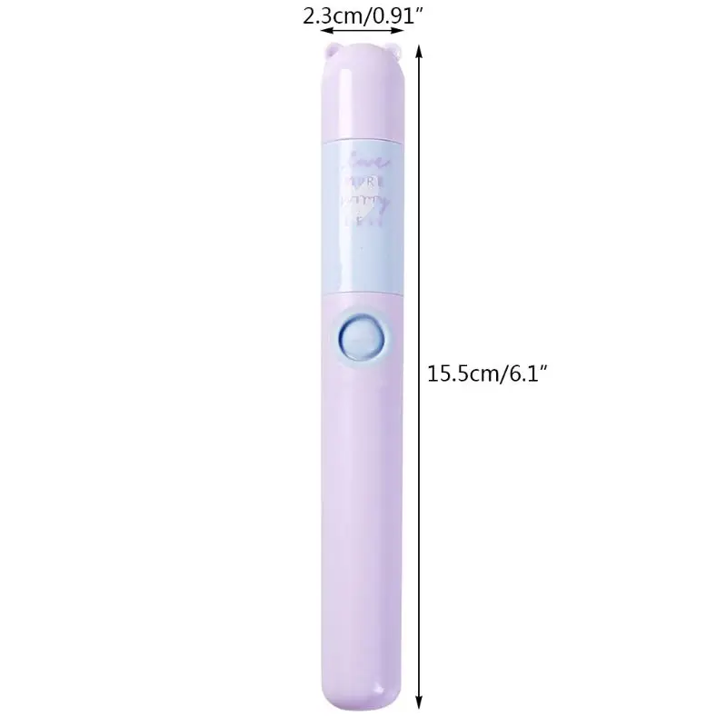 

Children Kids Cartoon Electric Toothbrush Waterproof AA Battery Operated RXJC