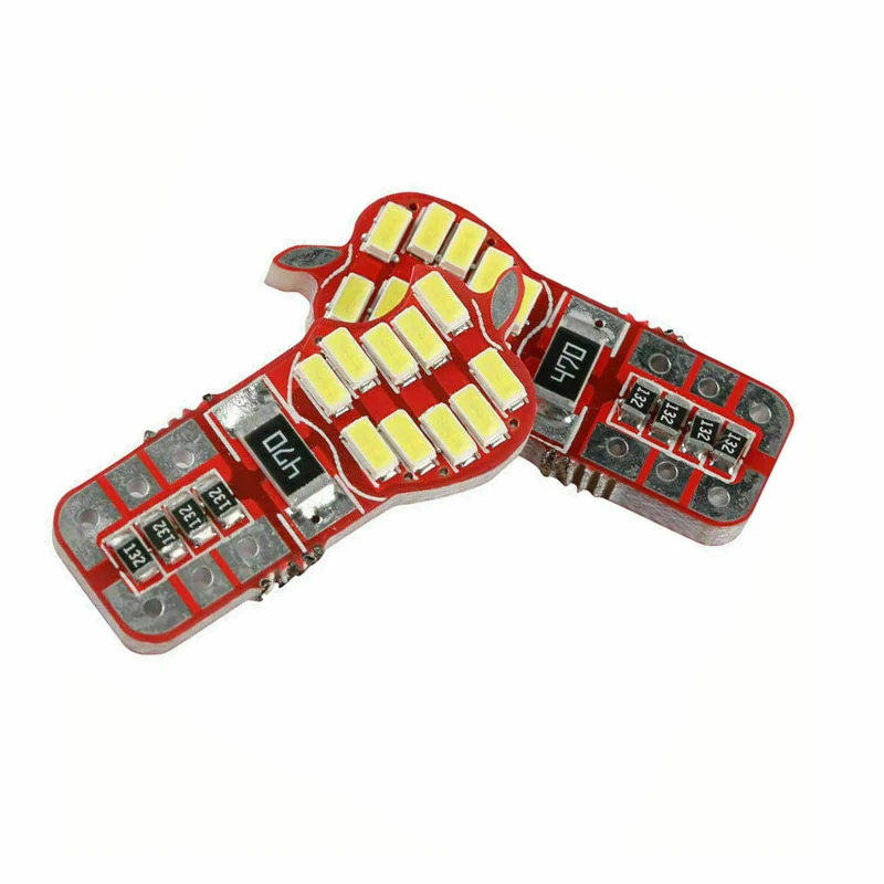 Светодиодная лампа T10 3014 20SMD боковой задний фонарь внутренний W5W клиновидный свет