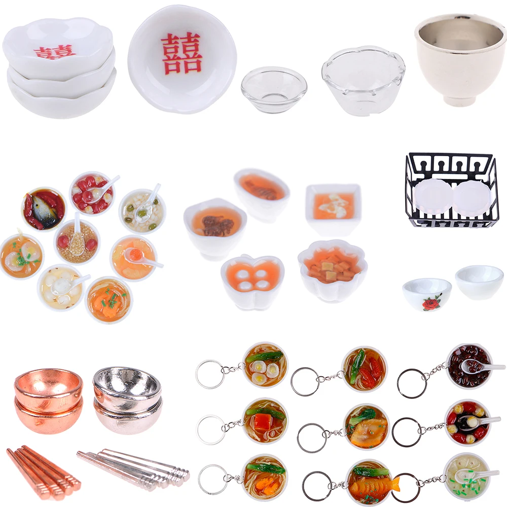 Китайская кухня десертная лапша тофу миски для рыбы палочки еды тарелка