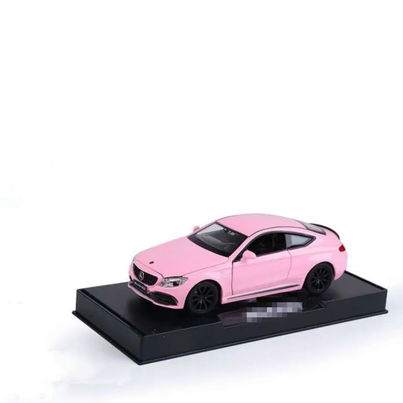 

RMZ City Toy/Diecast Model/1:32 Scale/C63 S AMG Super/Pull Back/Sound & Light Doors Openable/Car/Educational Collection/Gift/067