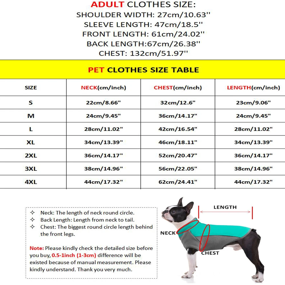 

Owner Pet Dog Clothes for Small Medium Dogs New Design Fashion Parent-Child Dog Hoodie French Bulldog Coat Yorkshire Pug Costume