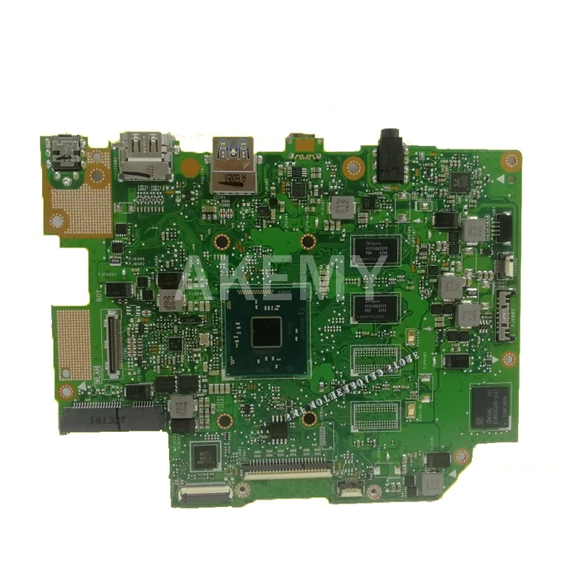 E403SA для For Asus материнская плата REV2.0 4G память на плате N3700 CPU с 128 жестким диском 100%