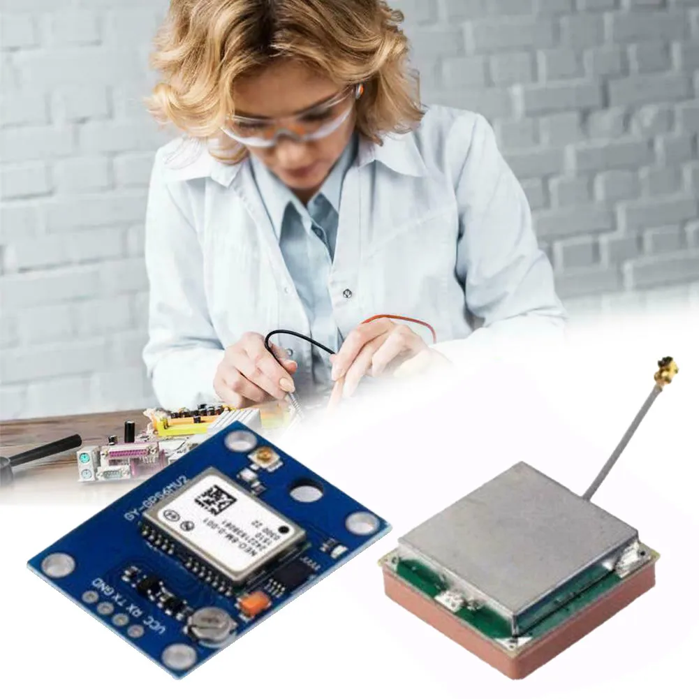 

GPS Module NEO-6M 3V-5V Power Supply Universal With Antenna For Arduino GY-GPS6MV2 Flight Control Module High Quality Connector