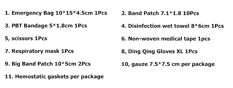 

Portable Mini Emergency Survival Bags Family First Aid Kit Sport Travel Kits Waterproof Nylon Outdoor Medicine Bag Pill Storage