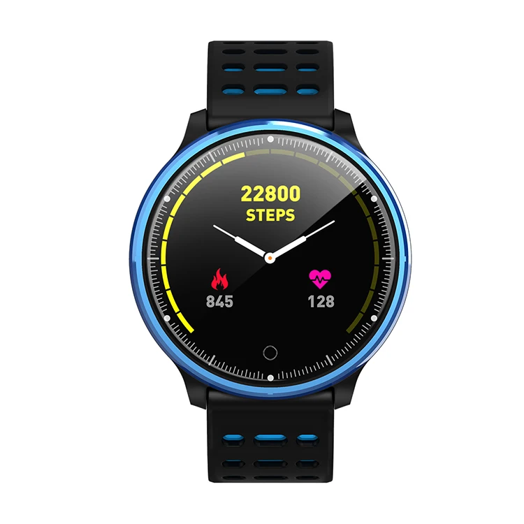 

China manufacturer 1.22 inch ips color screen heart rate blood pressure monitor watch