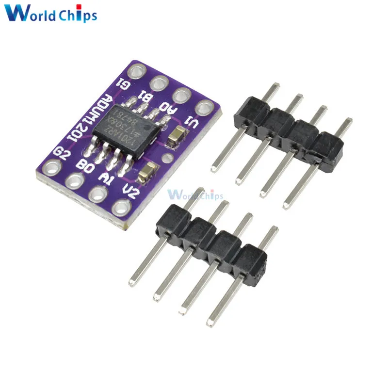 Магнитный изолятор ADUM1201 модуль платы для замены оптокулеров ADUM1201ARZ SOIC 8 интерфейс