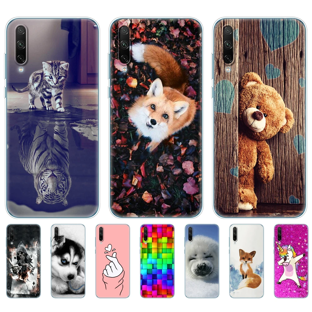 

For HONOR 30i Case 6.3 inch Soft TPU Silicon Back For Huawei Honor 30i Case LRA-LX1 Phone Cover Honor30i 30 i Bumper Coque Capa