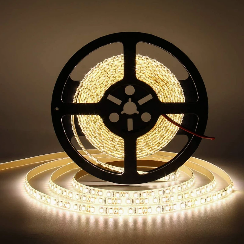 

Warm White 5M Waterproof LED Strip Lights DC12V Ribbon Tape SMD2835 RGB Lighting for Garden/Home/Kitchen/Car/Bar/Christmas/Party