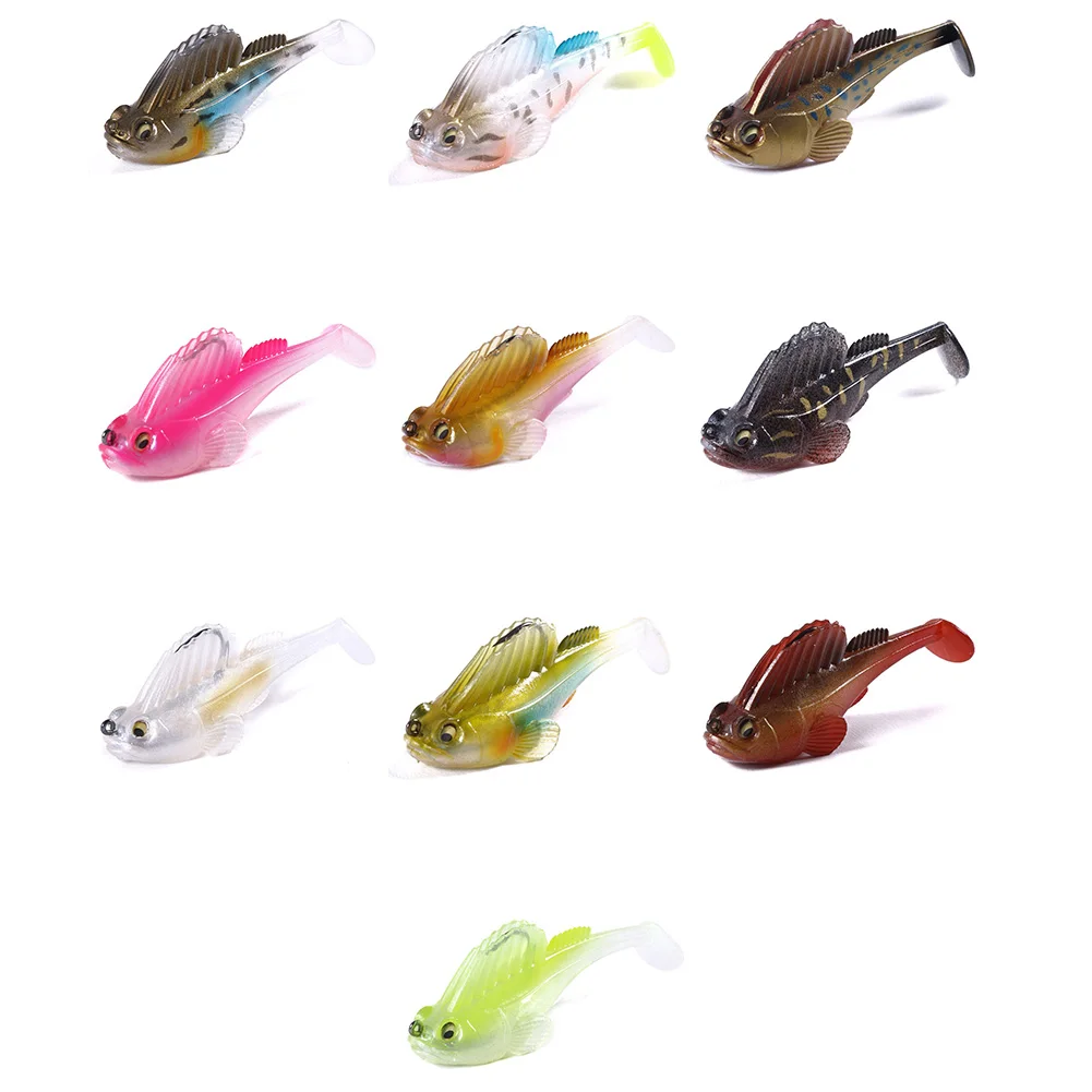 7 см 14 г Megabass темное спальное мягкое тело Swimbait глубокий бег весло хвост Swimbait дропшиппинг
