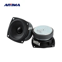 aiyima 2pcs 2 5 inch portable full range speaker 8 ohm 30w audio loudspeaker home theater wool fiber cone for bluetooth speaker