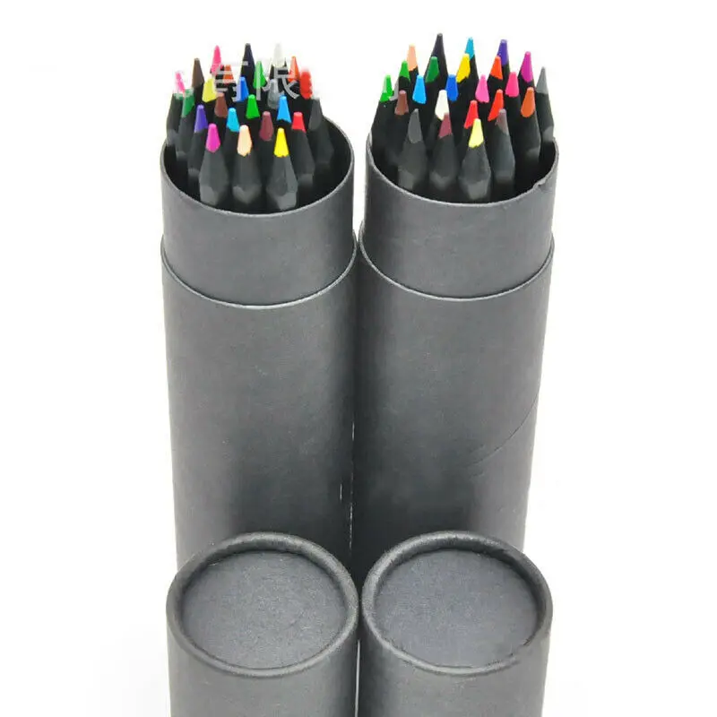 

24 Colors Oil Art Pencils for Drawing Sketching Artist Colour Gift for Children Kids AS99