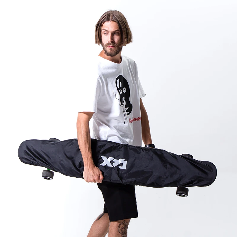 Скейтборд двойная основа прочный удобный портативный Электрический защитный