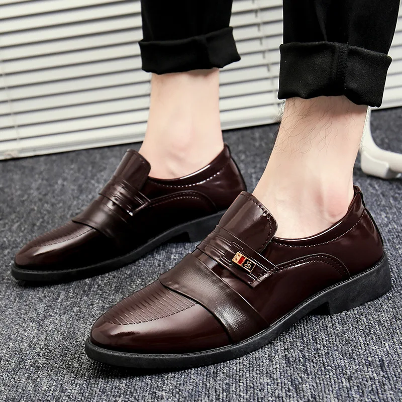 

Italian Loafers Men Shoes Wedding Oxford Shoes for Men Formal Shoes Men Mens Dress Shoes Zapatos De Hombre De Vestir Formal 2021